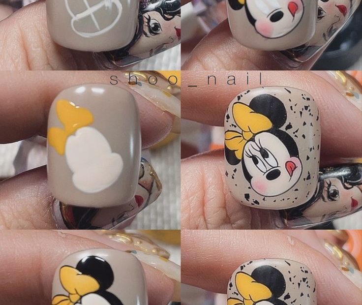 Vẽ Chuột Mickey Nail: Bí Quyết Tạo Móng Độc Đáo