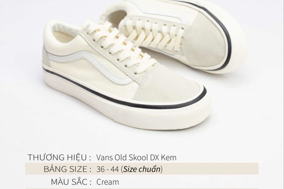 Vans Old Skool Cream: Bí Quyết Mix Đồ Thời Trang