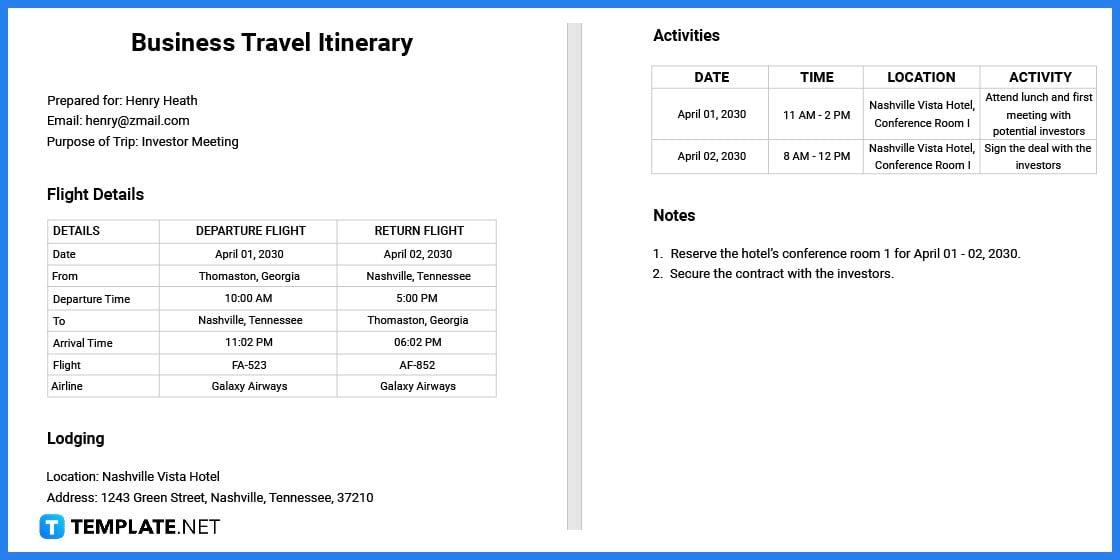 How To Make/Create A Travel Itinerary For A Visa Application [Templates +  Examples] 2023