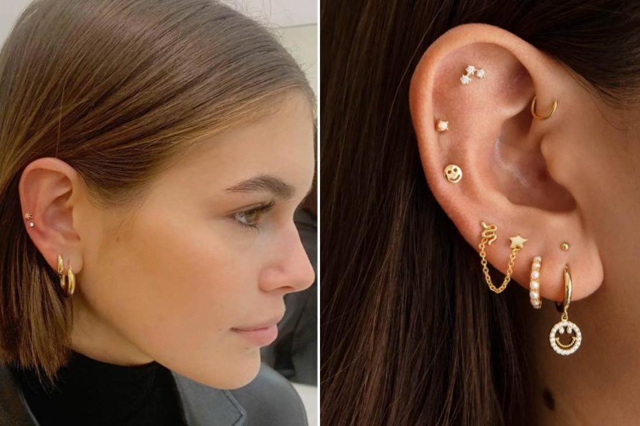 Two Piercings In Ear: Bí Quyết Không Để Lại Dấu Vết