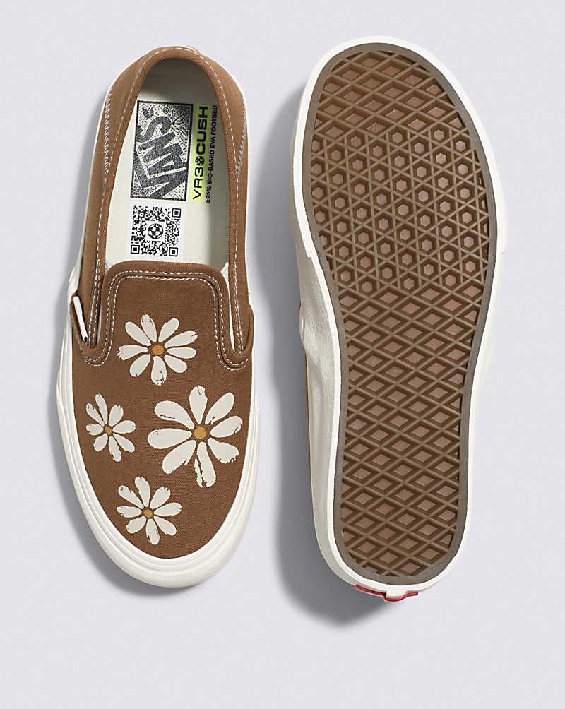 Painted Floral Slip-On Vr3 Sf Shoe