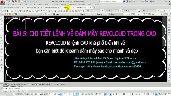 Bí Quyết Để Vẽ Đám Mây Trong Autocad Bạn Cần Biết - Youtube