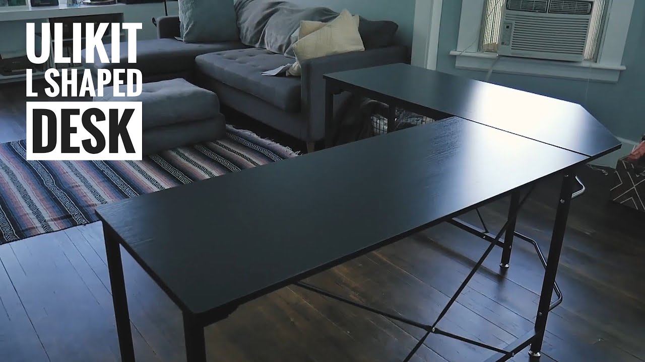 Ulikit L-Shaped Desk Build. Best Budget Desk I'Ve Ever Used. - Youtube