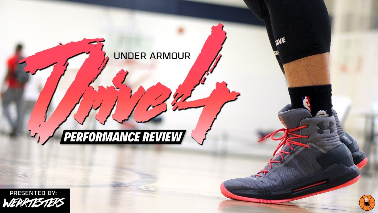 Under Armour Drive 4 - Performance Review - Youtube