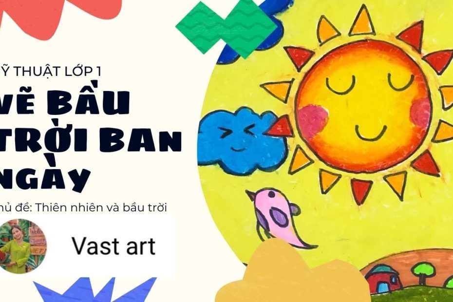 Vẽ Bầu Trời Ban Ngày: Bí Quyết Tạo Nét Đẹp Cho Tranh Thiên Nhiên