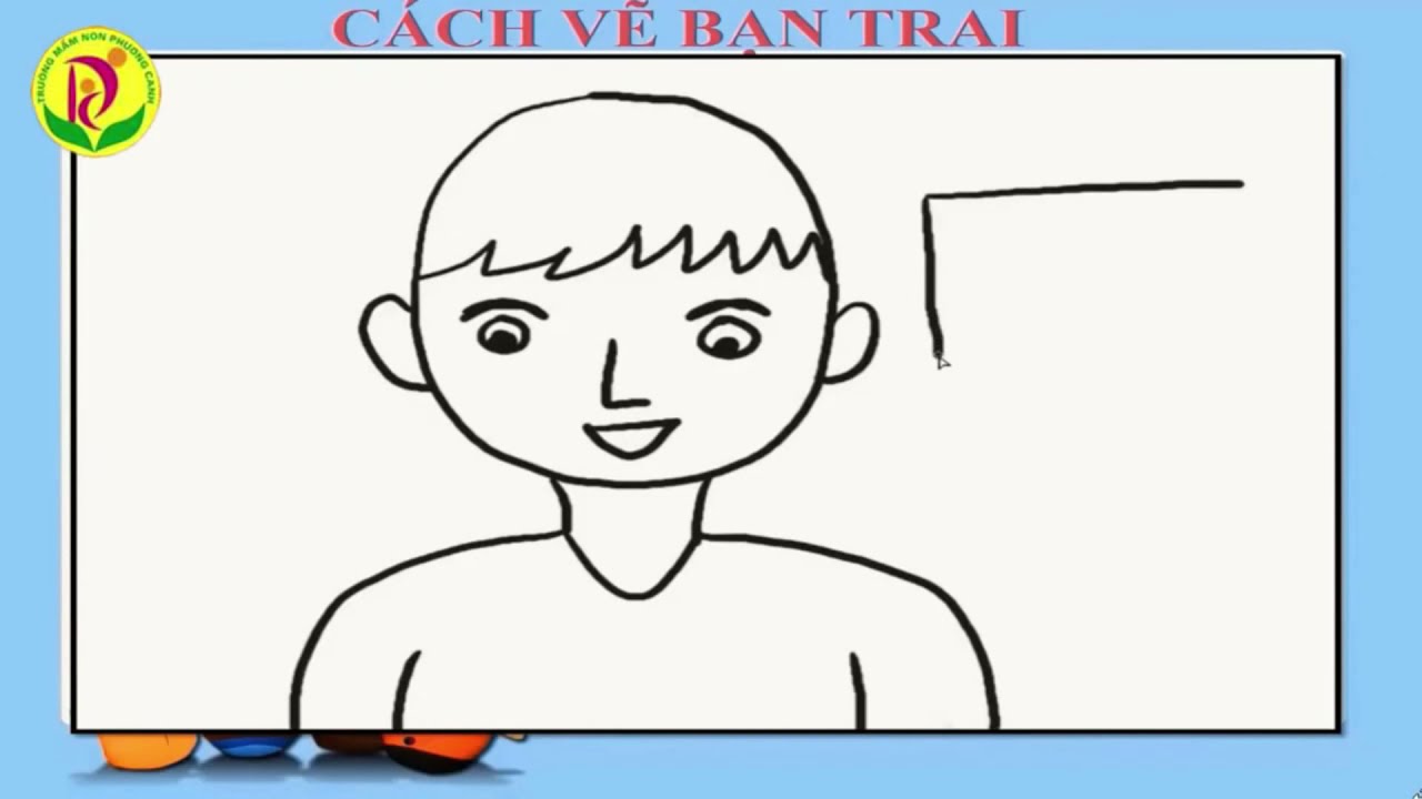 Tạo Hình Vẽ Chân Dung Bạn Trai Bạn Gái Trẻ 5-6 Tuổi Dễ Hiểu Và Hay Nhất Năm  2021 - Youtube