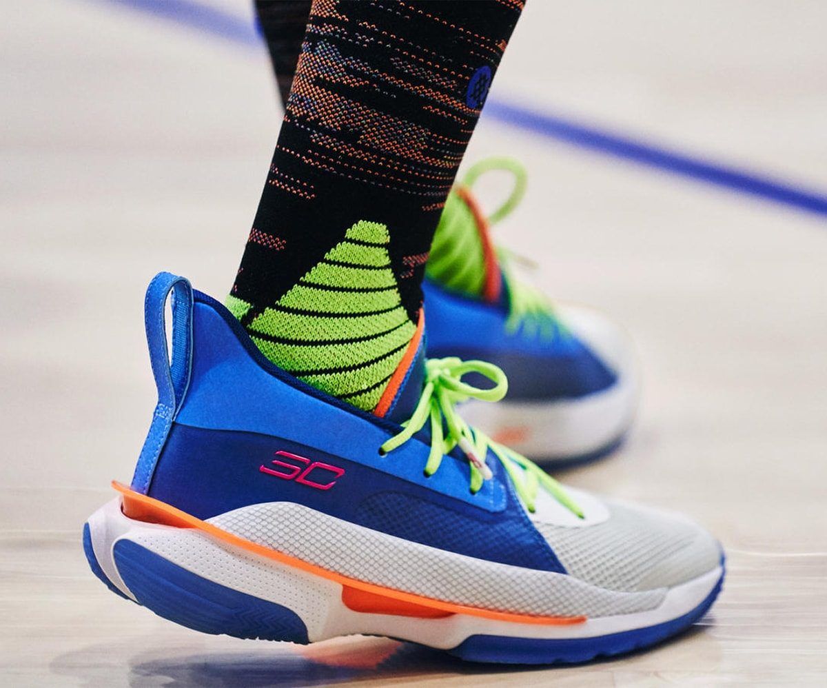 Giày Under Armour Curry 7 'Super Soaker' 3021258-404