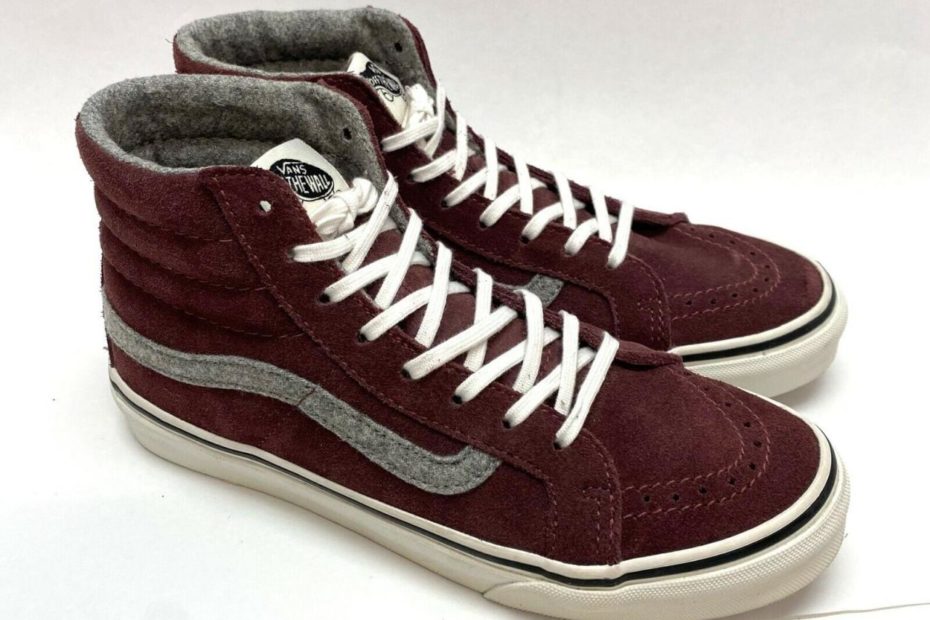 Vans Sk8 Hi Burgundy: Đánh Giá & Phong Cách Độc Đáo