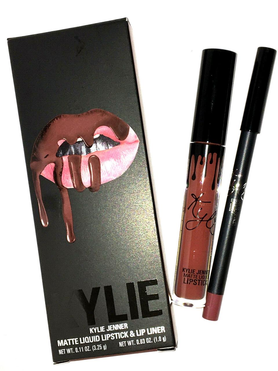 Kylie Cosmetics Lip Kit Twenty Matte Liquid Lipstick And Lip Liner Kylie  Jenner | Ebay