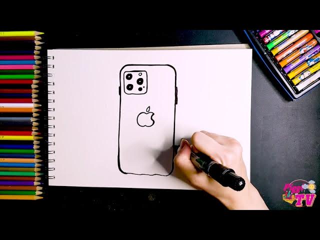 Hướng Dẫn Vẽ Điện Thoại Đơn Giản | How To Draw A Phone, Vẽ Iphone 12, Vẽ  Iphone Xs Max, Vẽ Iphone 11 - Youtube