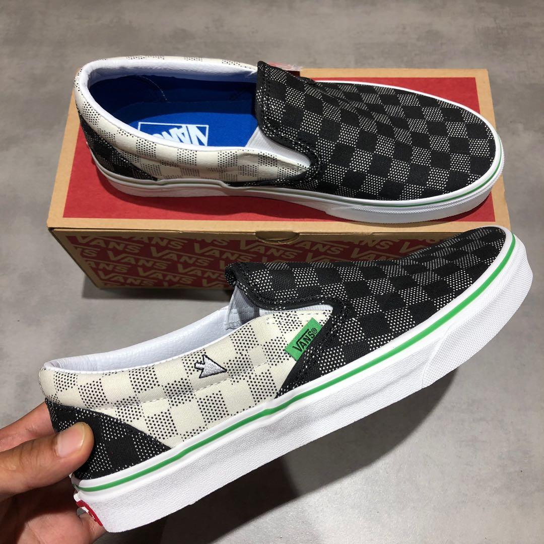 Vans Slip-On Vanscii Checker, Men'S Fashion, Footwear, Sneakers On Carousell