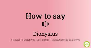 How Do You Pronounce Dionysus?  A Guide To The Greek God’S Name