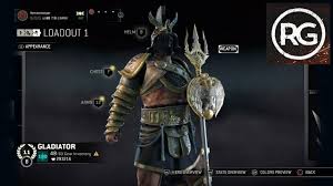 For Honor Gladiator: All Armor Sets Revealed