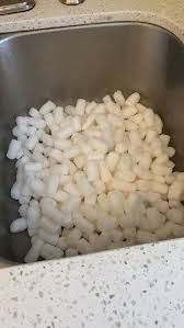 Packing Peanuts Dissolve, Just Add Water - Youtube
