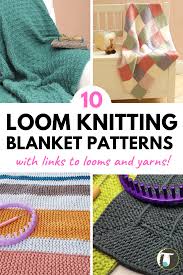 How To Loom Knit A Garter Stitch Striped Blanket / Rug Using A Round Loom  (Diy Tutorial) - Youtube