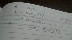 Mixed Anhydride Of Nitrous And Nitric Acid | What Is The Acidic Anhydride Of Nitrous And Nitric Acid?