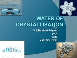 Water Of Crystallization Definition: Class 10 Explained