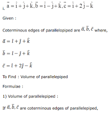 Find The Volume Of A Parallelepiped Using Vectors