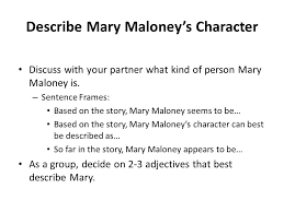 Character Traits Of Mary Maloney: A Deceptive Housewife