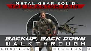 Mgsv: Backup, Back Down, And Prisoners: A Guide To Success