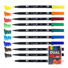 Everything You Need To Know About Dual Brush Pens - Tombow Usa Blog