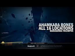 Destiny 2: Forsaken - All Ahamkara Bones Locations Guide (Marasenna Lore) -  Youtube